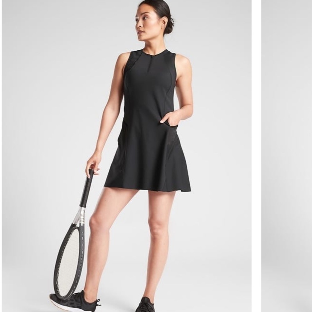 Athleta Black Sleeveless Dress
